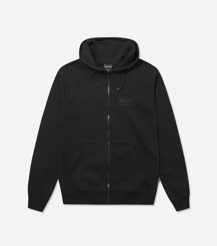 NICCE Mens Est.13 Zip Hoodie | Black sold by Nicce