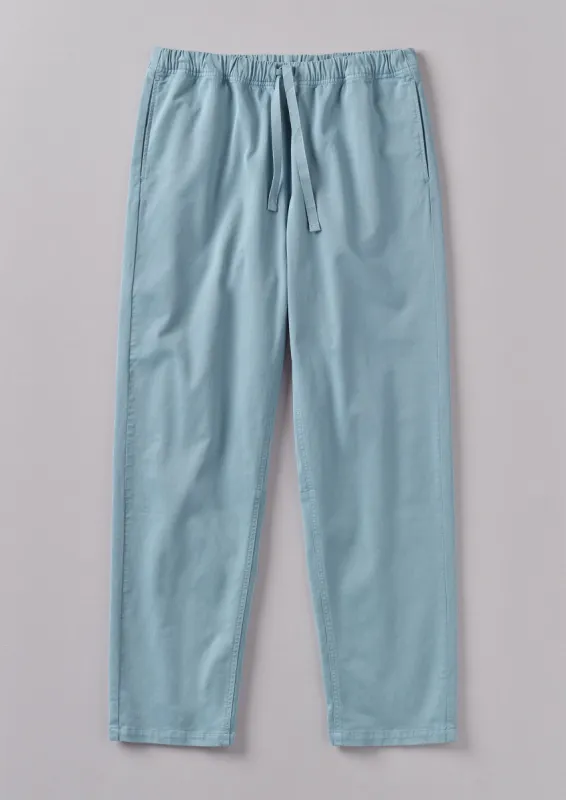 Alfie Cotton Twill Trousers | Lake sold by TOAST