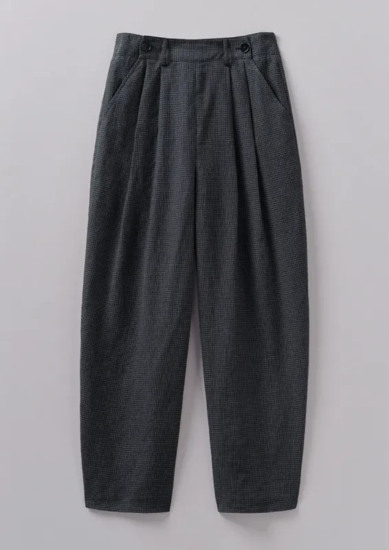 Mariner Grid Check Trousers | North Sea sold by TOAST