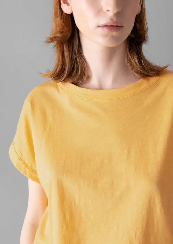 Alda Organic Cotton Easy Tee | Papaya sold by TOAST