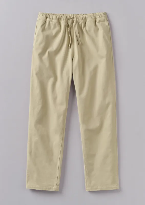 Alfie Cotton Twill Trousers | Oat sold by TOAST