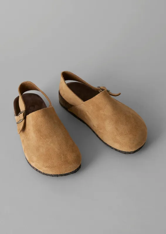 Bosabo Suede Clogs | Tan sold by TOAST
