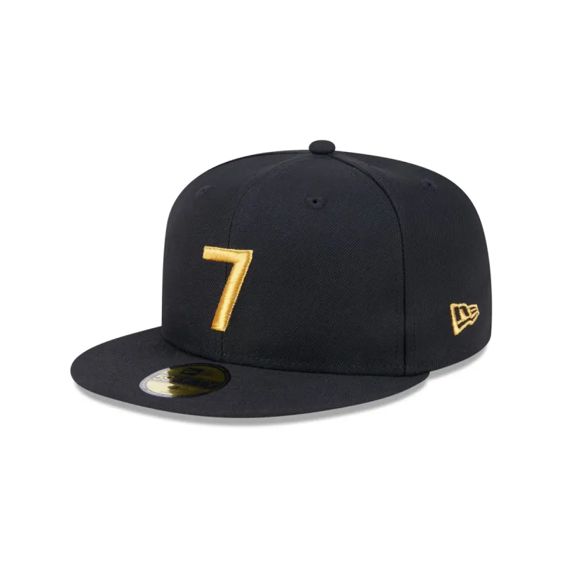 New Era Cap Signature Size 7 Black 59FIFTY Fitted Hat sold by New Era