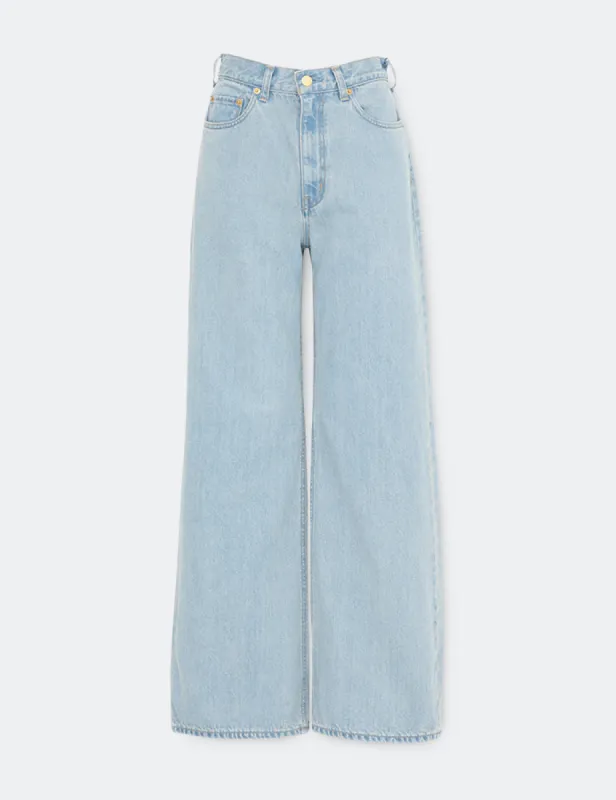 The Aquamarine Jean Solid 7year sold by Tu es mon TRESOR