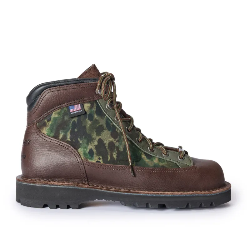 The Danner Ridge Boot in Painted Camo sold by Taylor Stitch