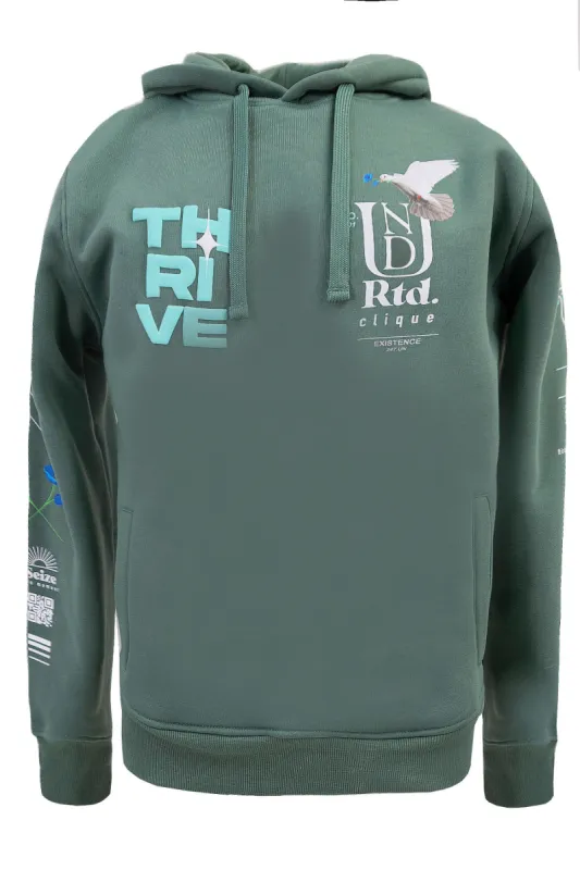 Men's Thrive and Prosper Graphic Hoodies sold by G-Style USA