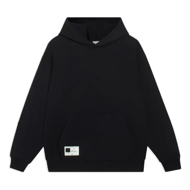 Li-Ning Chinese Color Hoodie 'Black' AWDT069-4 sold by KicksCrew