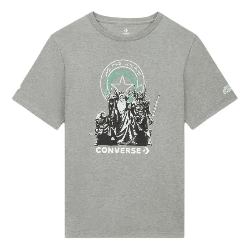 Converse x Dungeons & Dragons Character T-Shirt 'Vintage Grey Heather' 10027170-A01 sold by KicksCrew