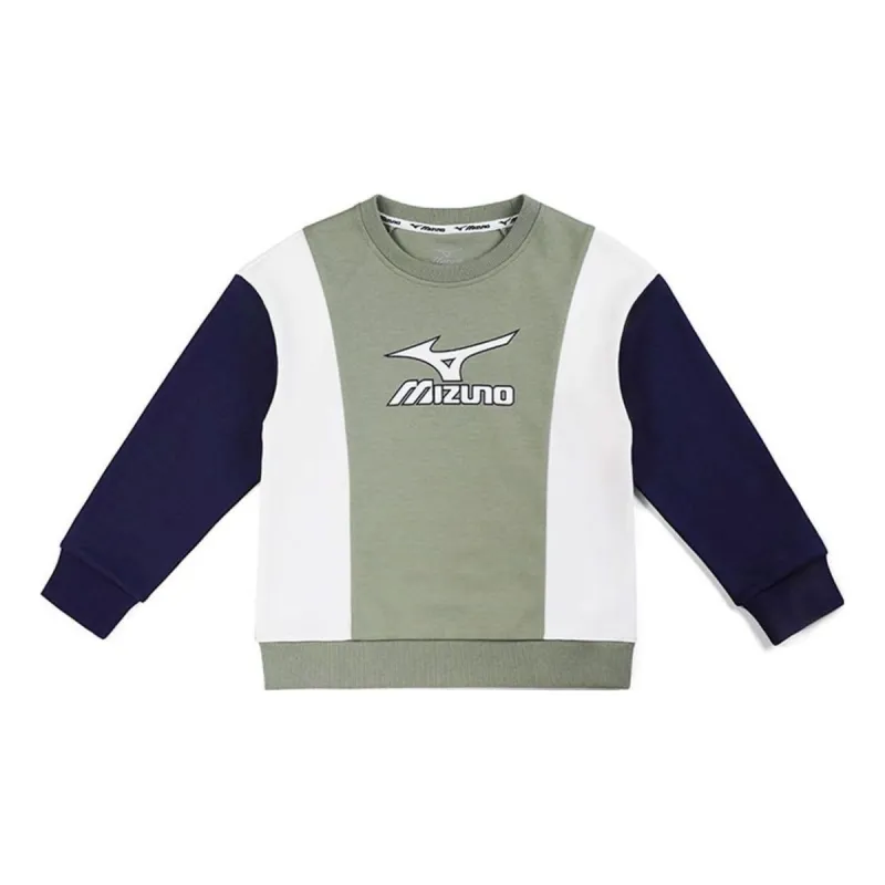 (GS) Mizuno Casual Sweater 'Green' 32CA3905 sold by KicksCrew