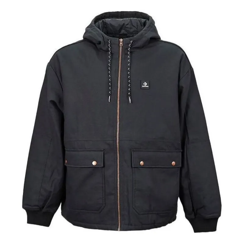 Converse Transition Padded Jacket 'Black' 10023804-A02 sold by KicksCrew