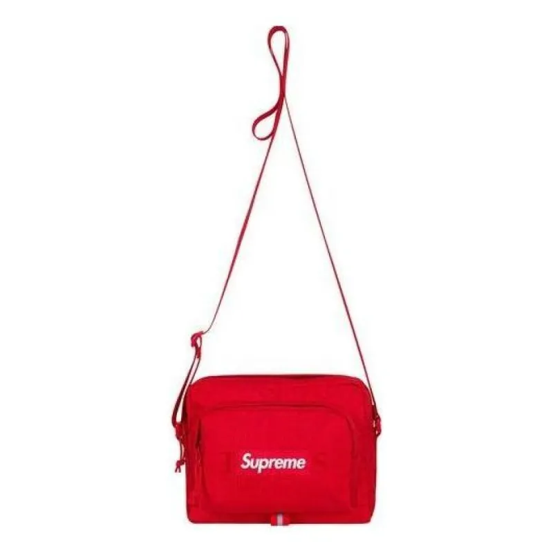 Supreme Shoulder Bag 'Red White' SUP-SS19-028 sold by KicksCrew