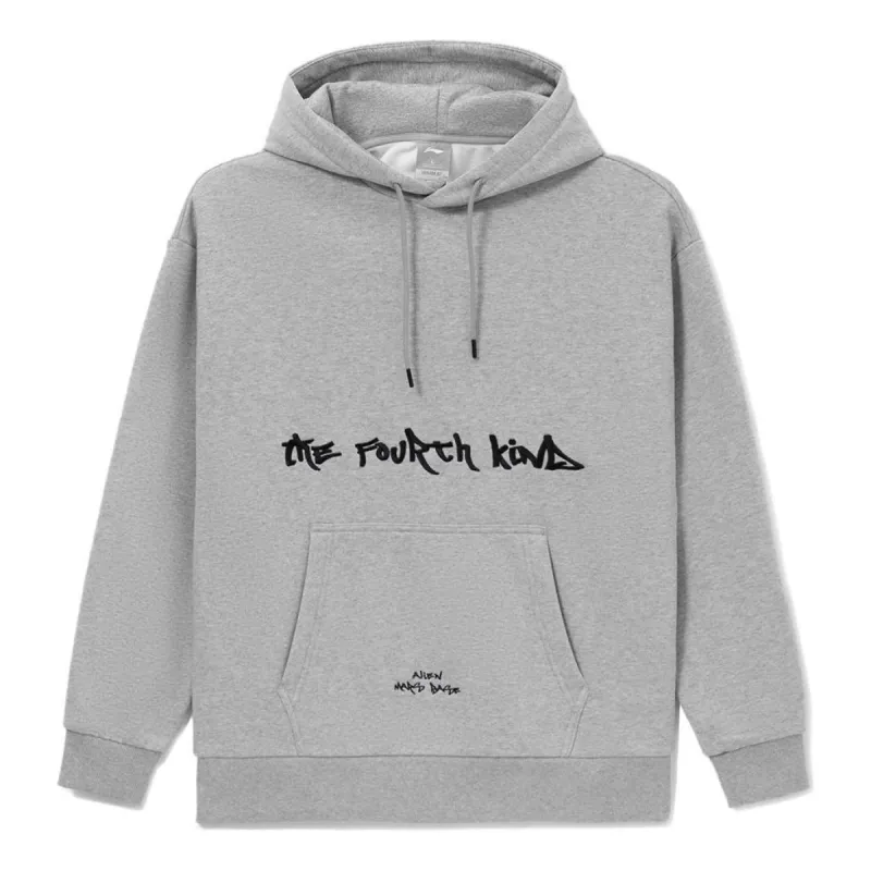 Li-Ning Counterflow Mars Graphic Hoodie 'Grey' AWDRD69-6 sold by KicksCrew