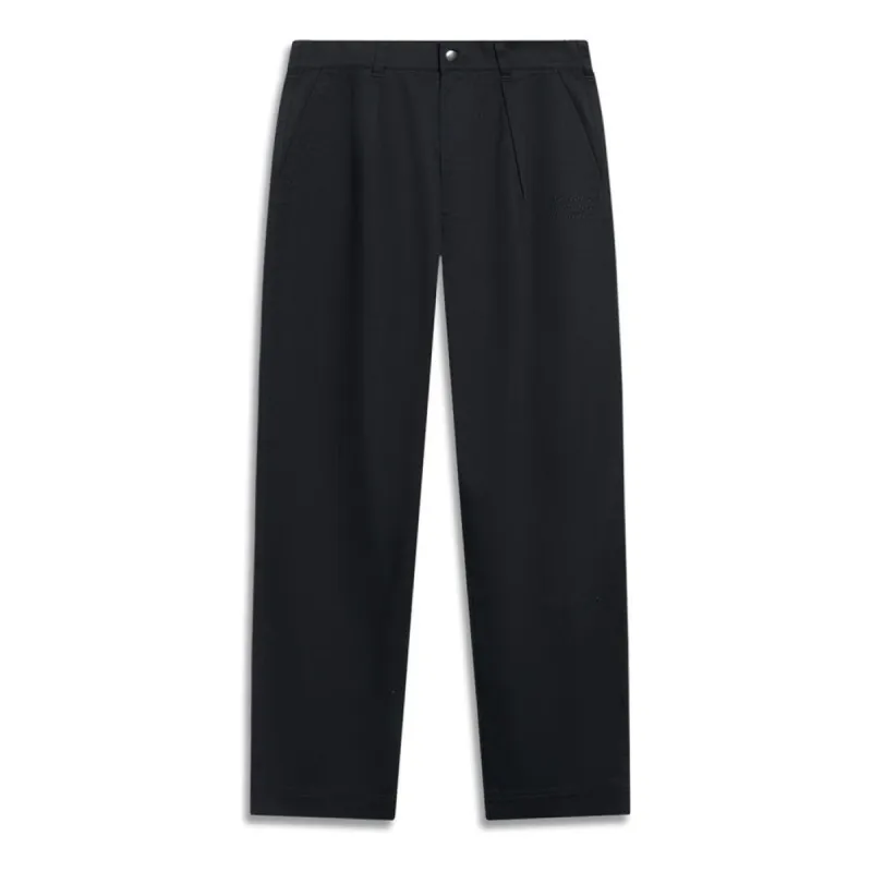 Li-Ning Counterflow Straight Pants 'Black' AKXT151-3 sold by KicksCrew