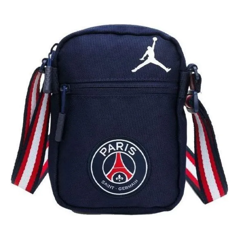 Air Jordan Paris Saint Germain Shoulder Bag 'Navy' JD2123008GS-001 sold by KicksCrew