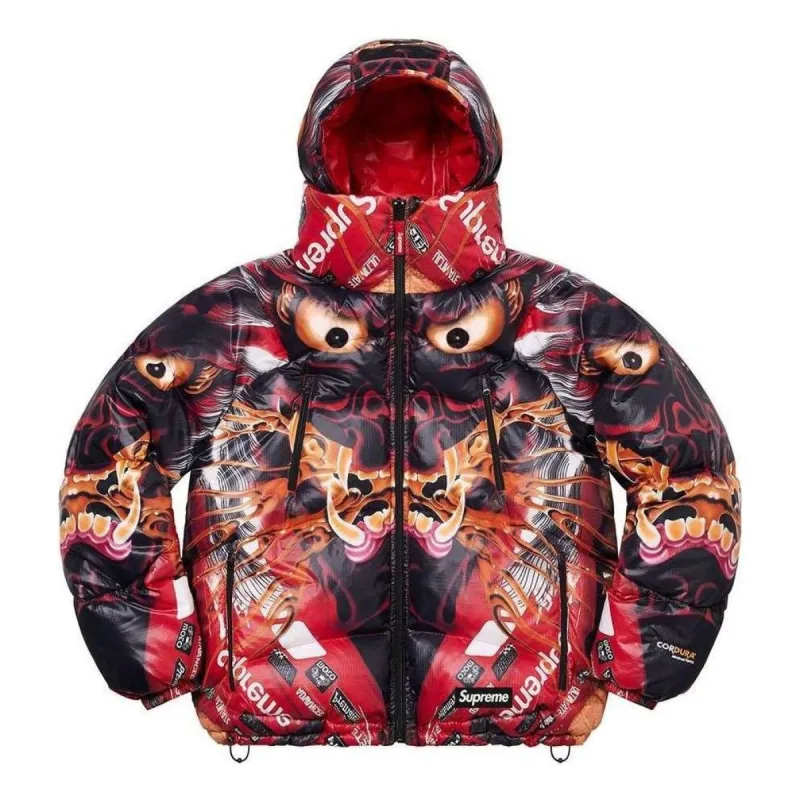 Supreme Reversible Featherweight Down Puffer Jacket 'Multi-Color' SUP-FW22-160 sold by KicksCrew