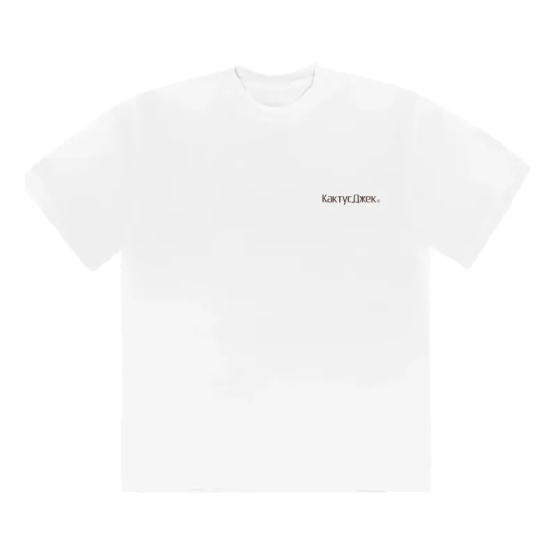 Travis Scott Cactus Jack The Scotts Rage Emote T-Shirt 'White' CJFN-SS06 sold by KicksCrew