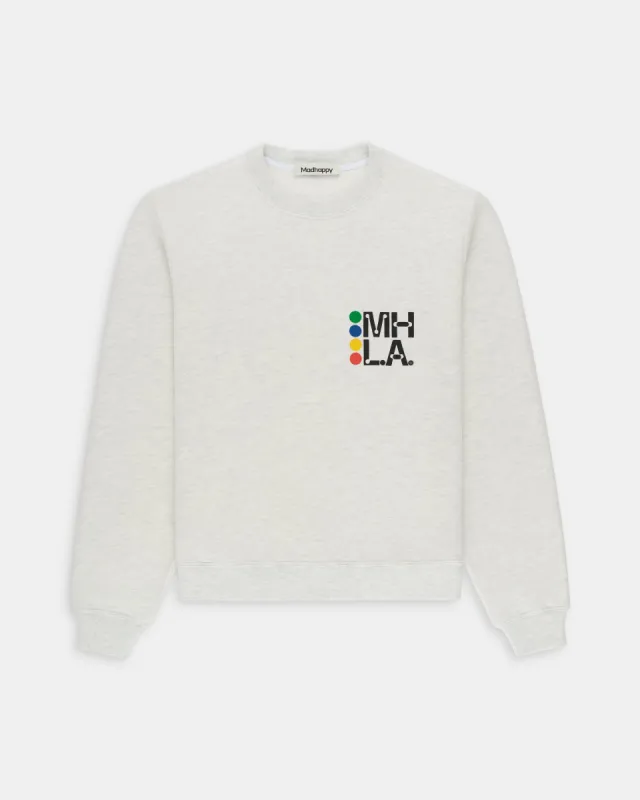 Dots Fleece Crewneck sold by Madhappy