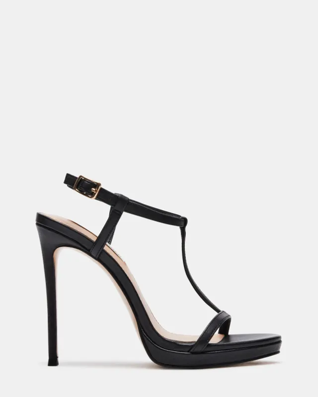 WILMA BLACK LEATHER - SM REBOOTED sold by Steve Madden