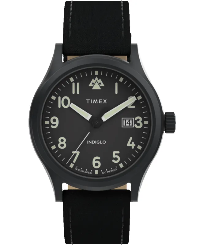 Expedition North® Sierra 40mm Recycled Fabric Strap Watch sold by Timex