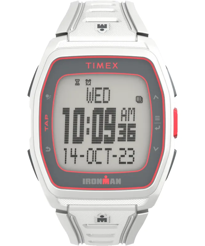 TIMEX® IRONMAN® T300 42mm Silicone Strap Watch sold by Timex