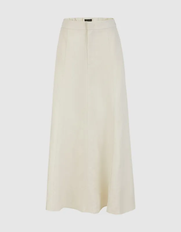 Midi A-Line Skirt sold by Urban Revivo