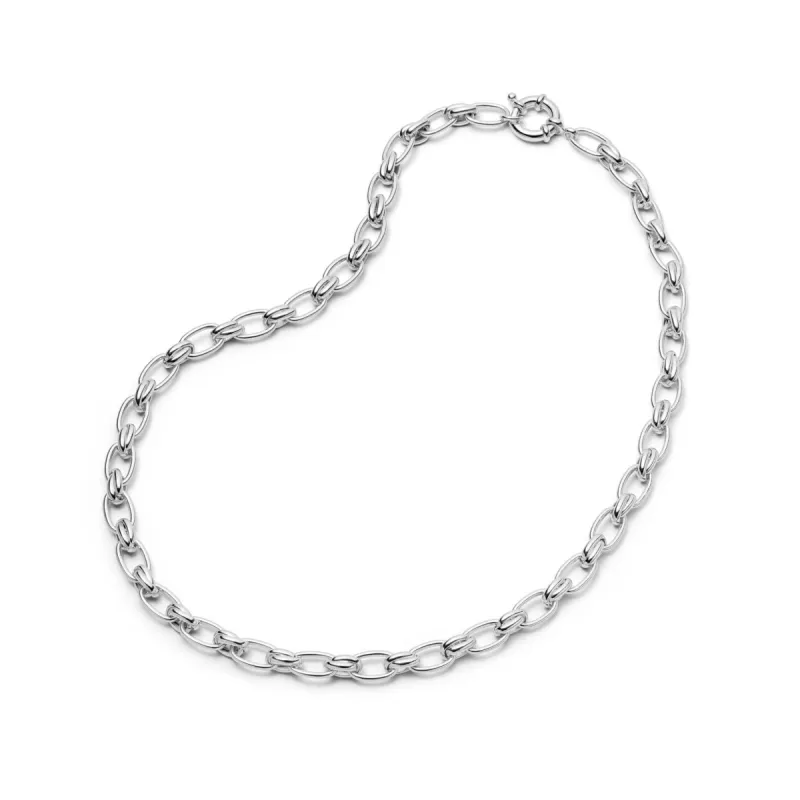 Polly Sayer Linked Chain Necklace Sterling Silver sold by Daisy Jewellery