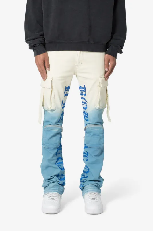 【SCENERITY】Crush Cargo Denim Pants Crush Cargo Denim Pants - SCENERITY