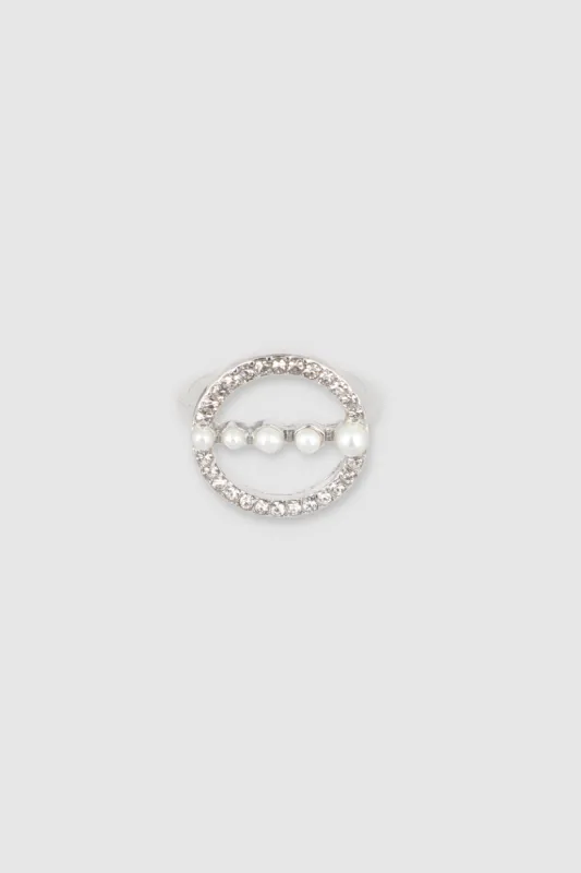 Anillo circulo brillos sold by Shasa