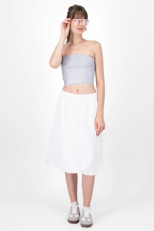 Falda midi efecto burbuja Hypsters sold by Shasa