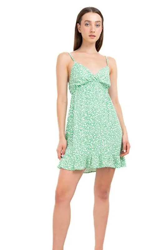 Vestido Mini Tirantes Flores sold by Shasa