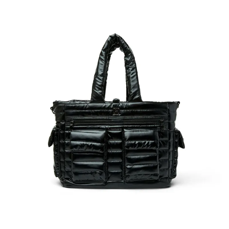 Two Faced Reversible Tote sold by Think Royln