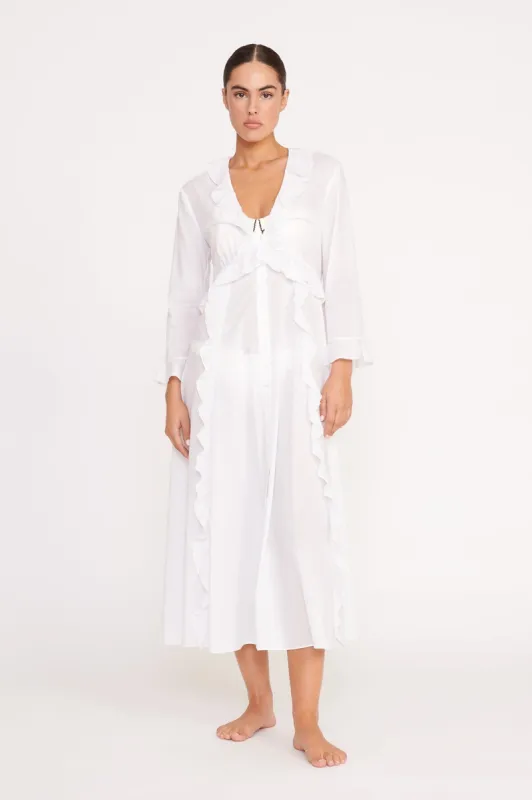 ZION DRESS | WHITE sold by STAUD