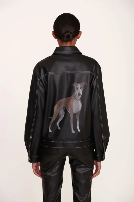 CUSTOM RYAN JACKET | BLACK sold by STAUD