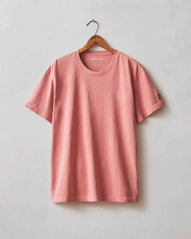 Men's Vintage Crew Tee - Washed Red Terra sold by American Giant
