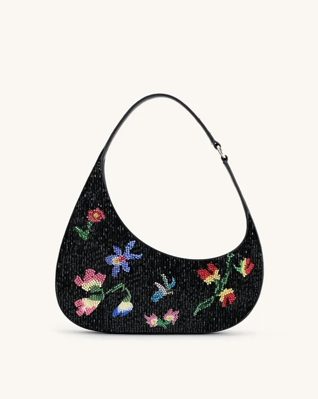 Harlee Bead Embellished Shoulder Bag sold by JW PEI