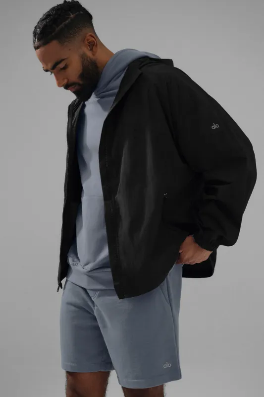 Vantage Nylon Ripstop Track Jacket - Black sold by Alo Yoga