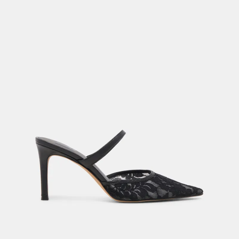 KATIK HEELS BLACK FLORAL LACE sold by Dolce Vita