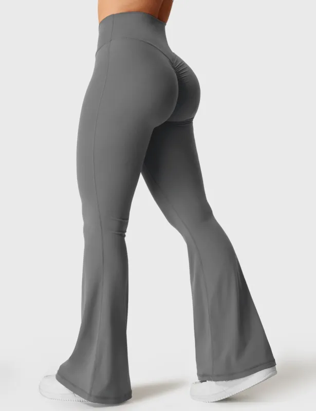 Yeoreo V-waistband Kalie Flare Leggings sold by Yeoreo