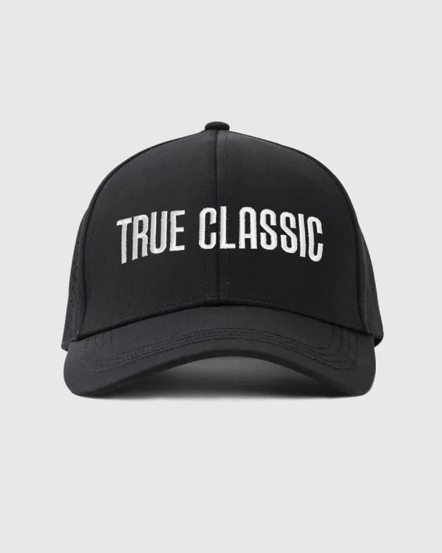 Black Embroidered True Classic Hat sold by True Classic