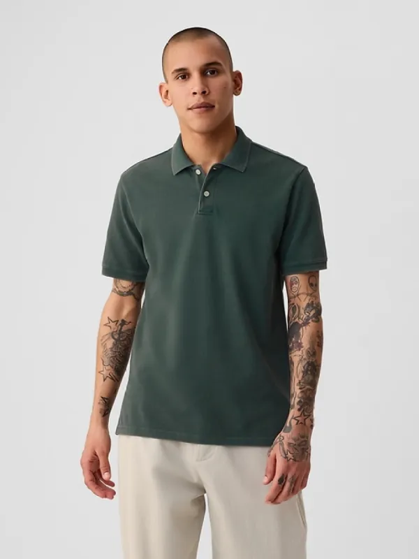 Pique Polo Shirt sold by GAP