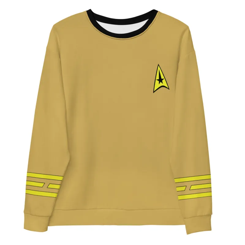 Star Trek: The Animated Series Kirk Inspired Sweatshirt sold by MTV