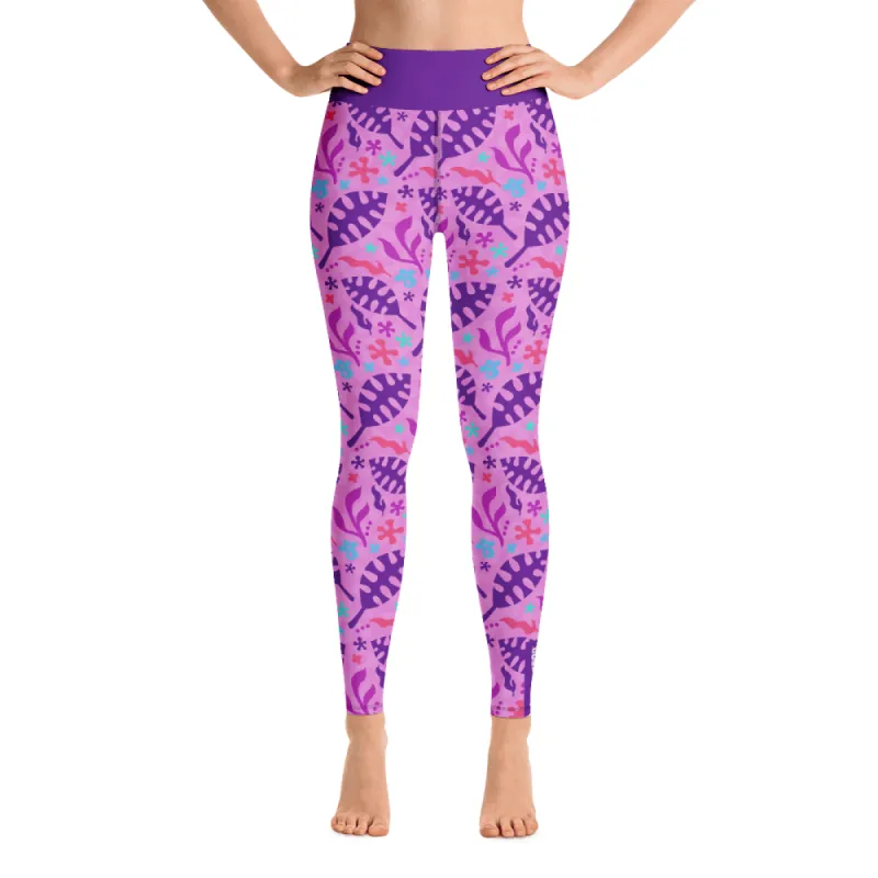 SpongeBob SquarePants Sponge on the Run Flower Power Yoga Leggings sold by MTV