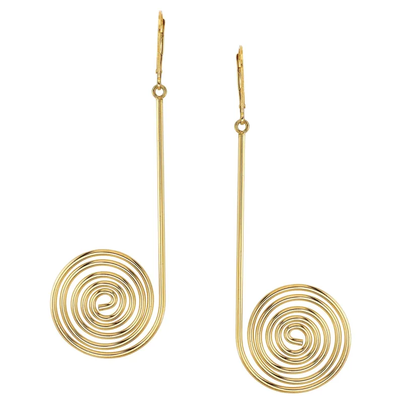 Star Trek X RockLove Uhura Spiral Earrings sold by MTV