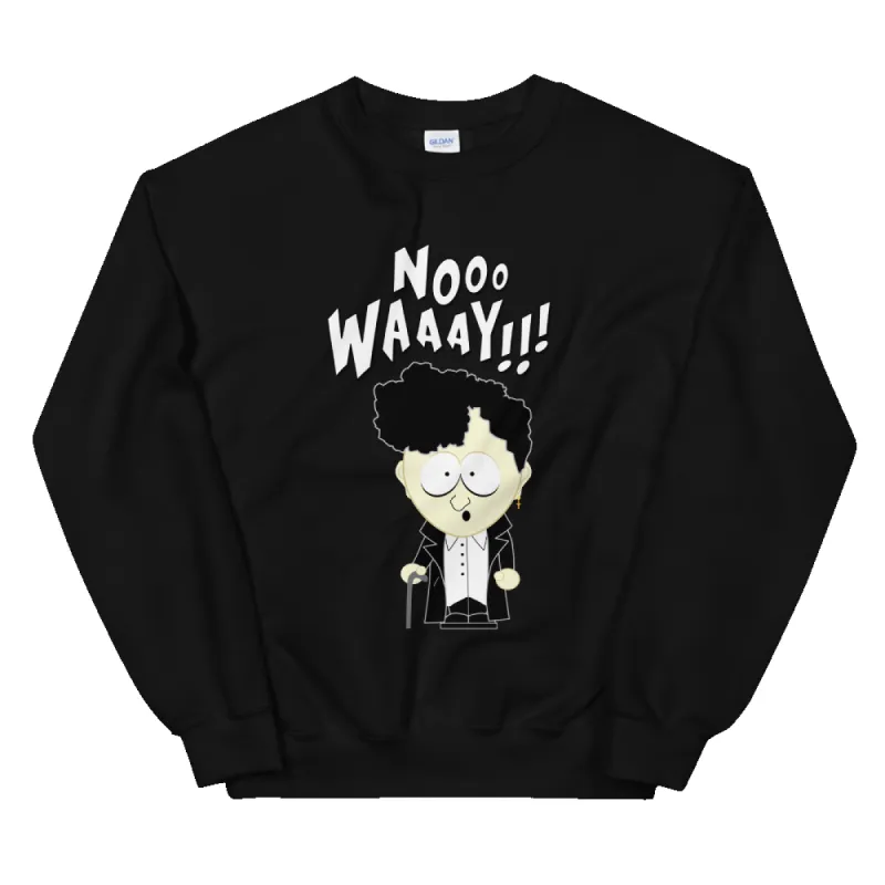 South Park Goth Michael No Way Fleece Crewneck Sweatshirt sold by MTV