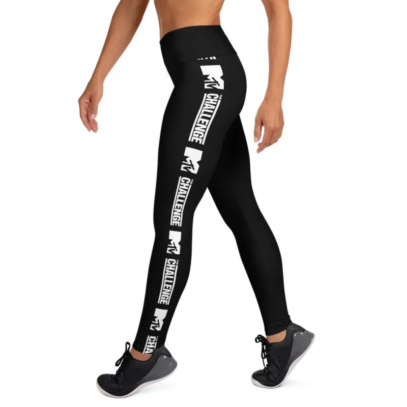 The Challenge Logo Women's Yoga Leggings sold by MTV