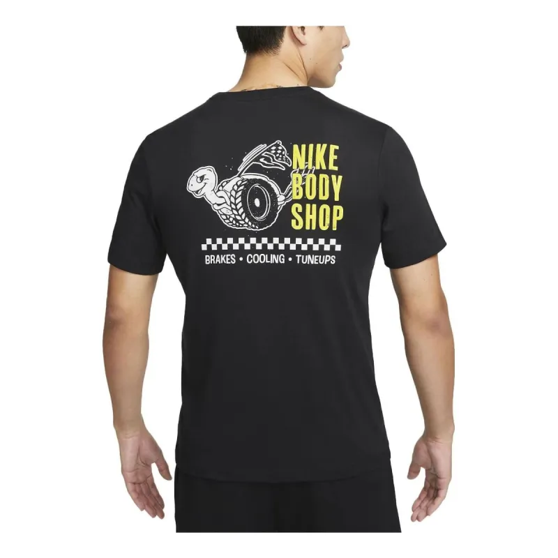 Nike Dri-FIT “Body Shop” T-Shirt 'Black' FD0126-010 sold by KicksCrew