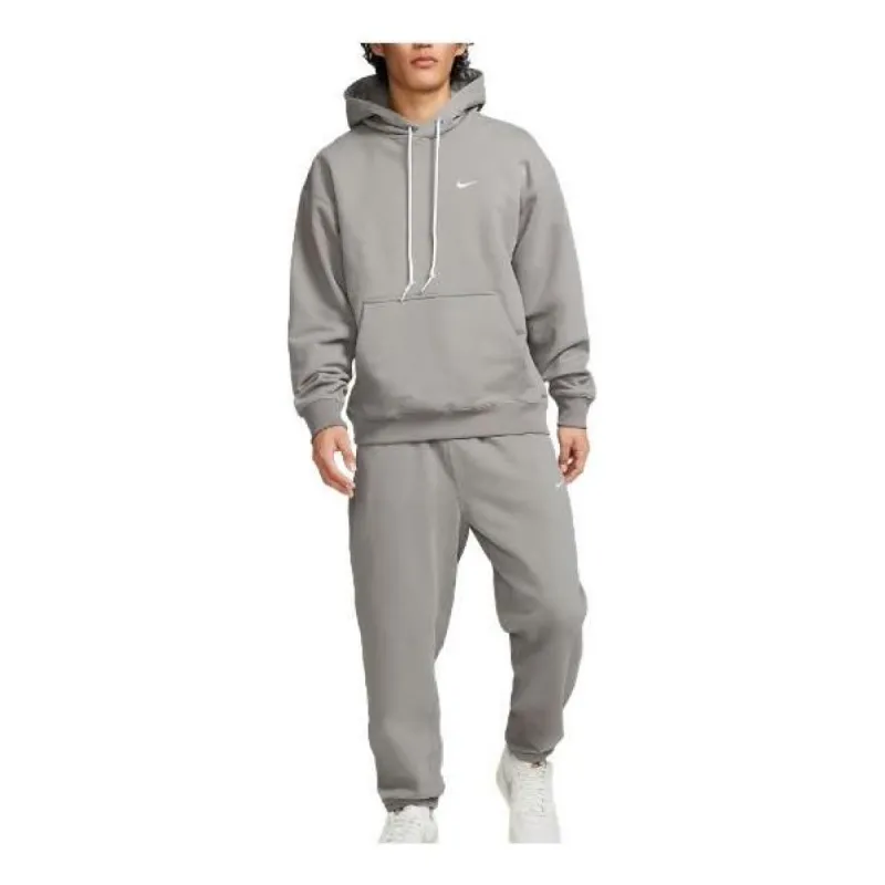 Nike Solo Swoosh Ft Pants 'Grey' DX0816-029 sold by KicksCrew
