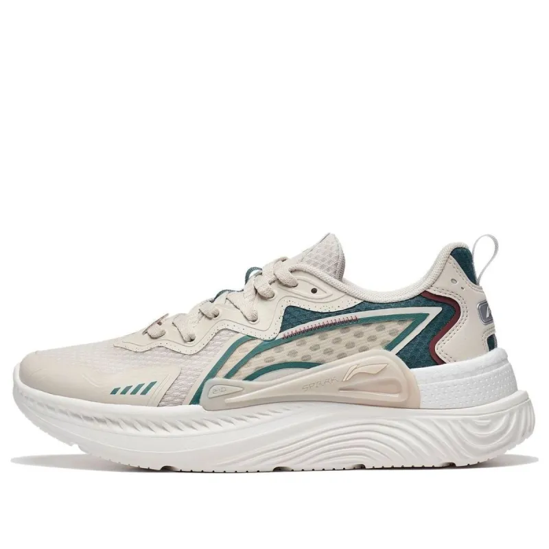 Li-Ning Qingyou 'Beige Green White' AGLT057-4 sold by KicksCrew