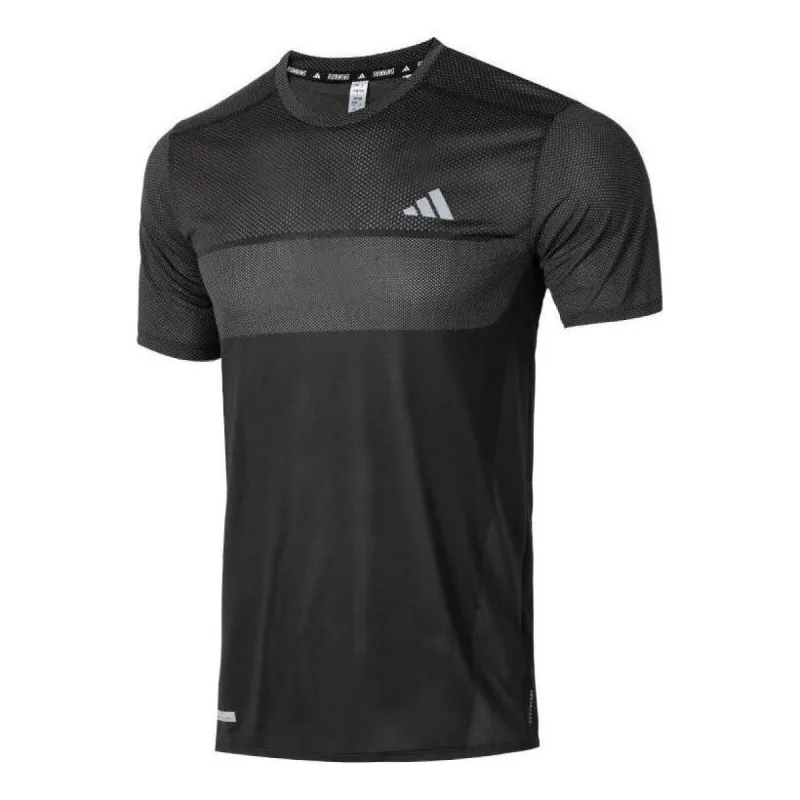 adidas Ultimateadidas HEAT.RDY Engineered Running T-shirt 'Black Grey' IN0094 sold by KicksCrew