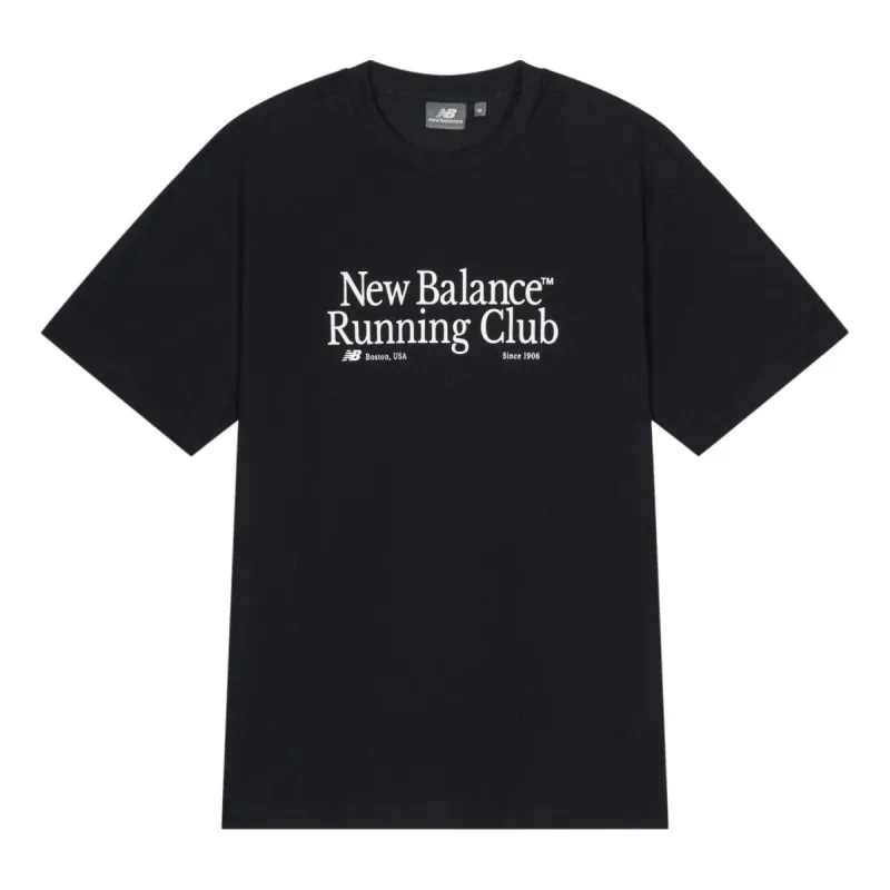 New Balance Running Club Graphic T-shirt 'Black' NEE11251-BK sold by KicksCrew